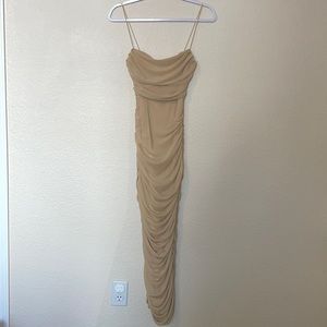 Formal nude dress